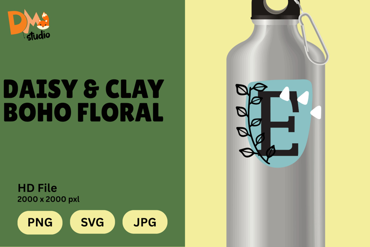 Floral Letter Svg Image 9