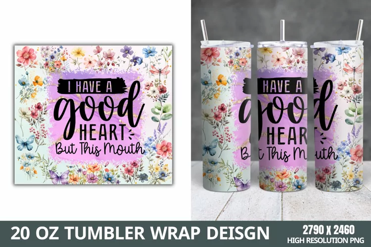 Funny Quotes 20oz Skinny Tumbler Sublimation,
