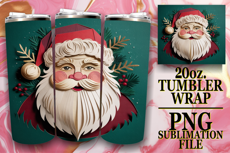 Christmas Tumbler Wrap Image 15