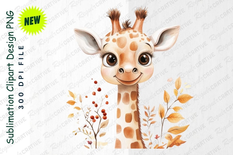 Giraffe Clipart Image 14
