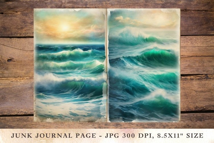 Ocean Wave Clipart Image 23
