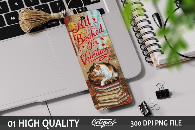 Printable Valentine Bookmark Image 8