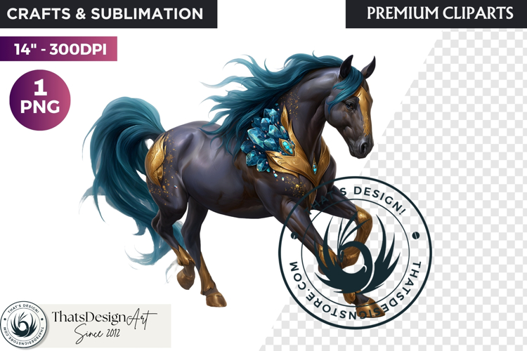 Fantasy Animal and crystal PNG Clipart scrapbooking