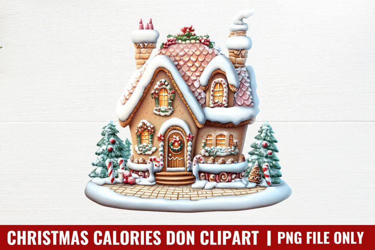 Christmas Watercolor Clipart Image 6