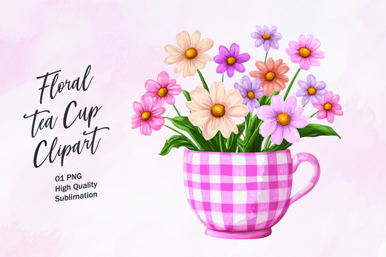 Tea Cup Clipart Image 11