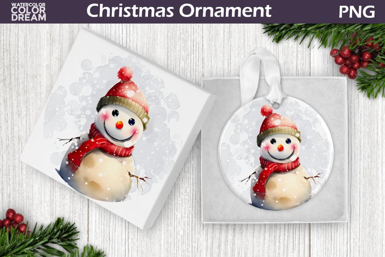 Cute Snowman Clipart Image 4