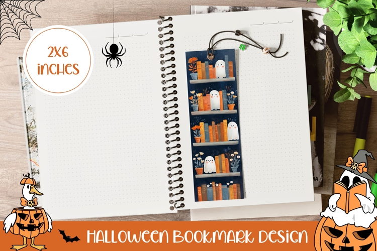 Printable Halloween Bookmark Image 8