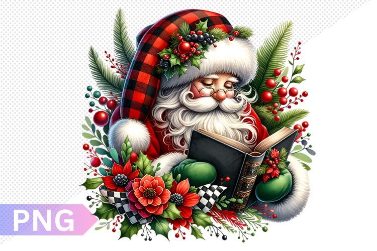 Santa Christmas Clipart Image 18