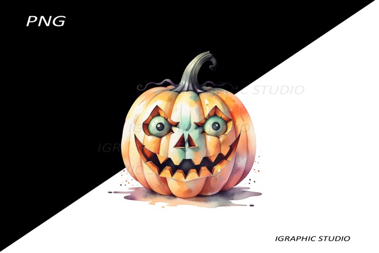 Pumpkin Halloween Clipart Image 7