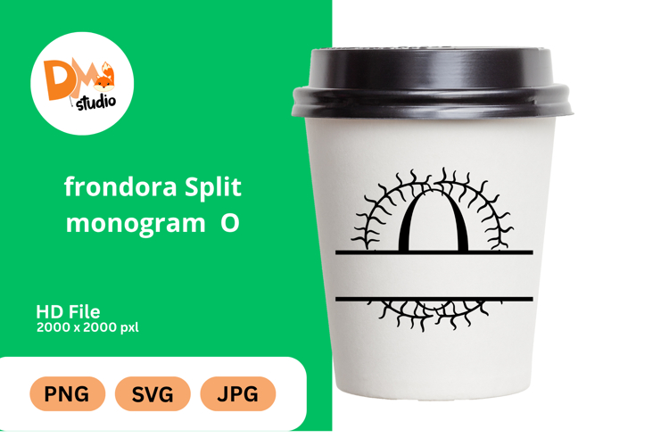 Frondora Split Monogram