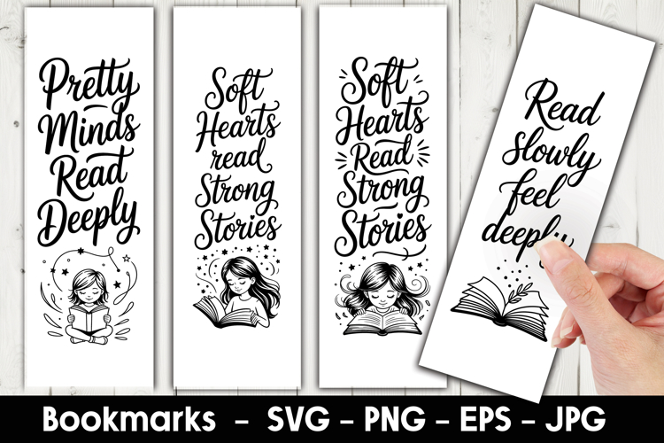 Read Stories Bookmark Sublimation