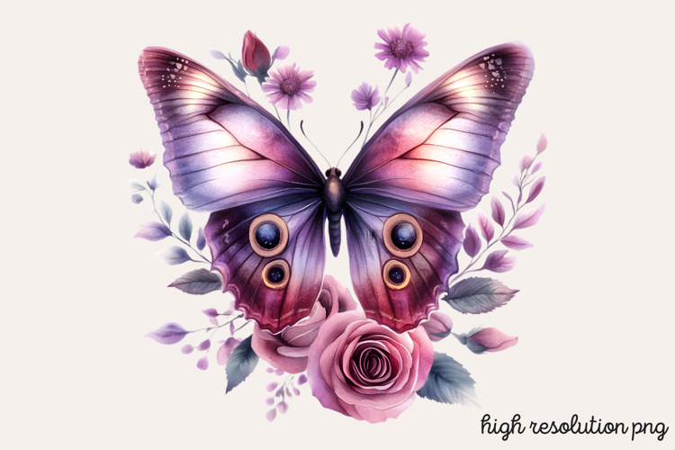 Watercolor Flowers Svg Image 7