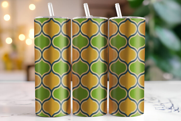 Abstract Tumbler Wrap | Sublimation | Tumblers example image 1