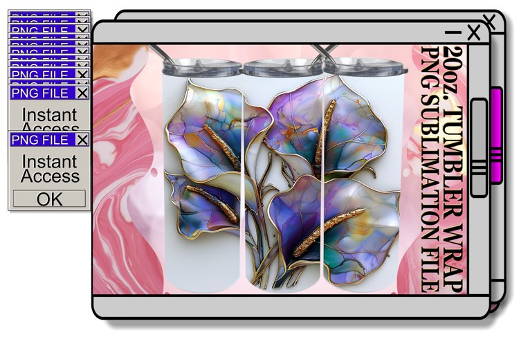 Sublimation Tumbler Wraps Image 8