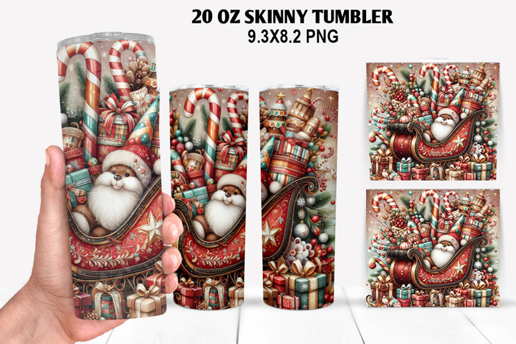 Christmas Tumbler Wrap Image 7