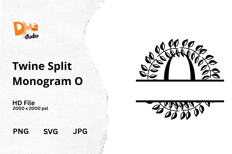 Twine Split Monogram