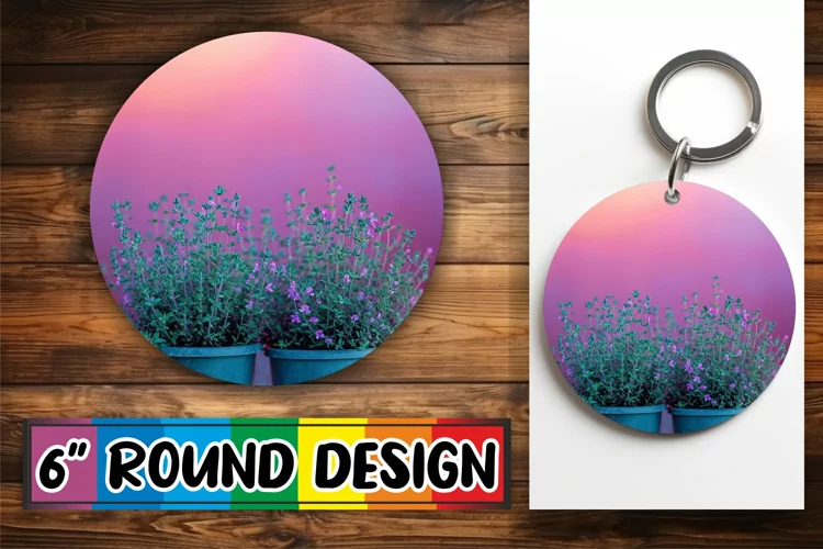 Colorful Vintage Bloom Sublimation Assortment