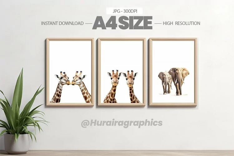 Animal Wall Art - 03 Variations