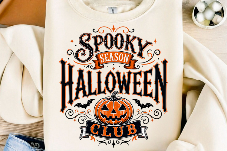 Spooky Season Halloween Club Halloween PNG