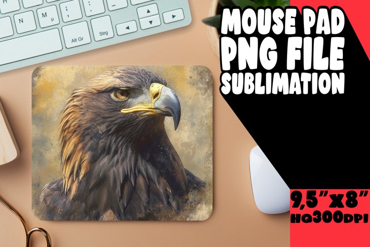 Creative Sublimation Mouse Pad - Birds