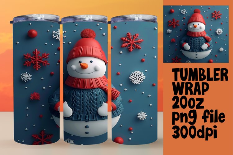 Snowman Clipart Image 7