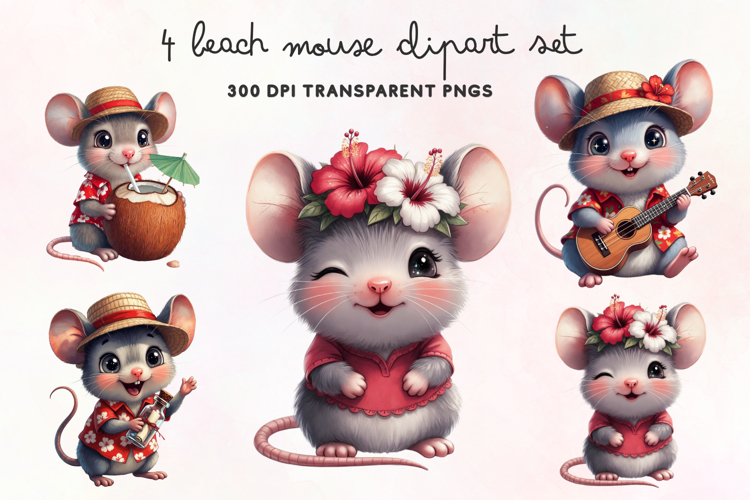 Summer Watercolor Clipart Image 23