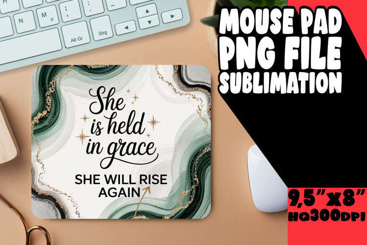 Bright MOUSE PAD Inspirational Design, Religious