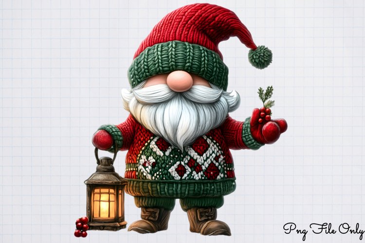 Christmas Gnome Clipart Image 6