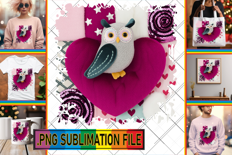 Sweet TSHIRT Art Ideas PNG, Valenines Animals