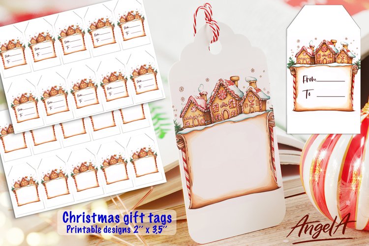 Christmas Gift Tag Templates Image 17