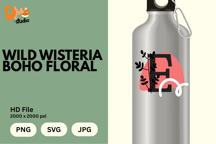 Floral Letter Svg Image 9