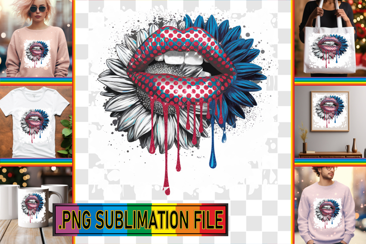 Dripping Lips Png Image 4