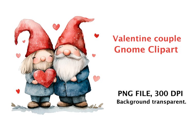 Valentine Gnome Clipart Image 21