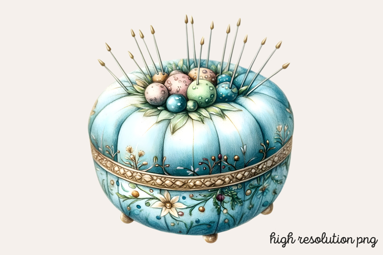 Vintage Antique Sewing Clipart PNG