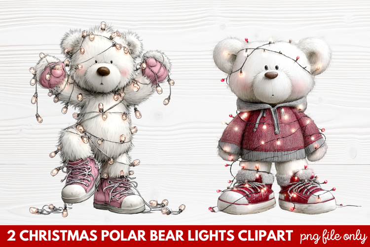 Holiday Lights Clipart Image 2