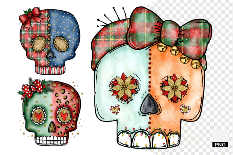 Cute Skull Clipart Image 3
