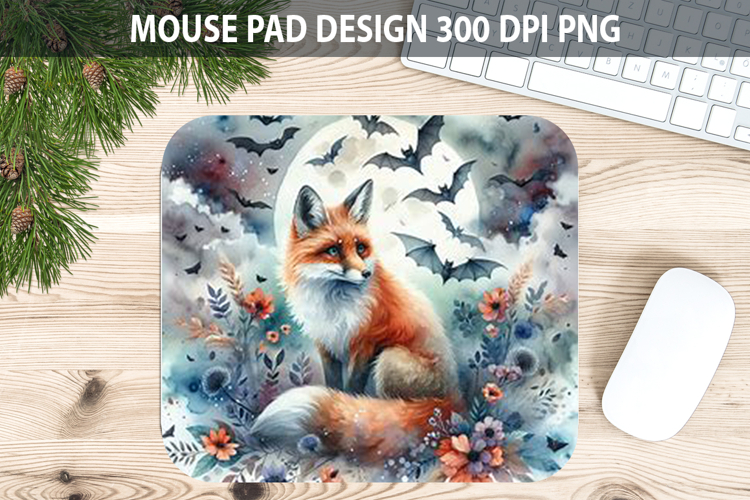 Cute Watercolor Fox Clipart Image 10