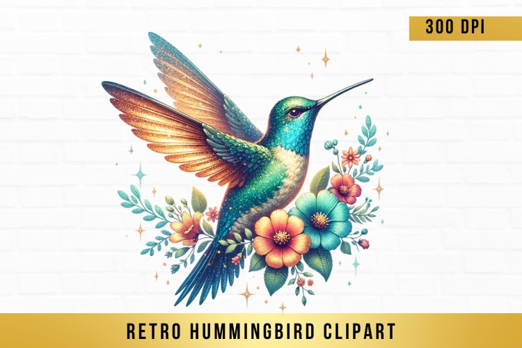Hummingbird Clipart Image 7