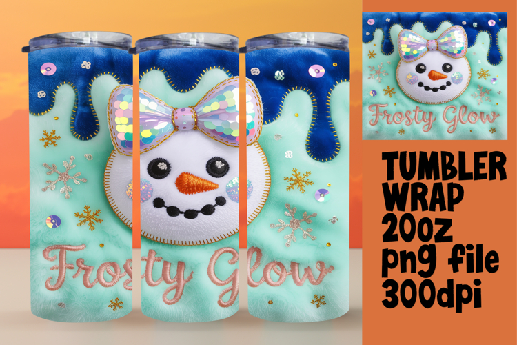Christmas Tumbler Wrap Image 10