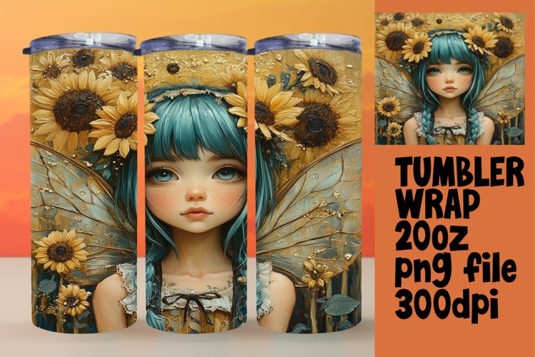 Charming 20oz Tumbler Design , Fairy