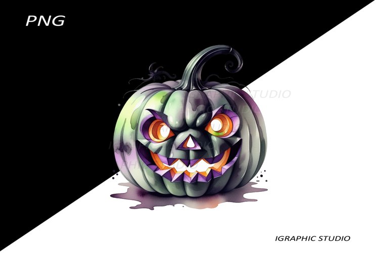 Pumpkin Halloween Clipart Image 18
