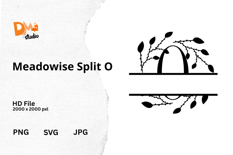 Floral Monogram Letter Svg Image 17
