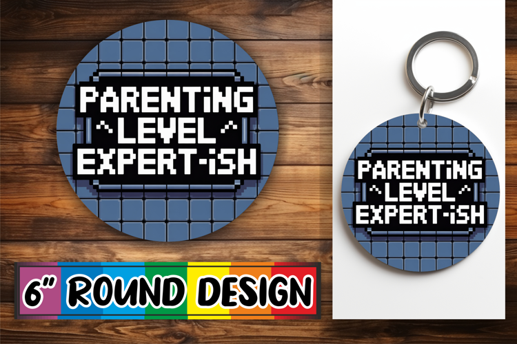 Blissful Round Sublimation Ornaments, Sarcastic Quote