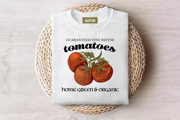 Farm Fresh Market's Vintage Fruit Tee Sublimation Design 15