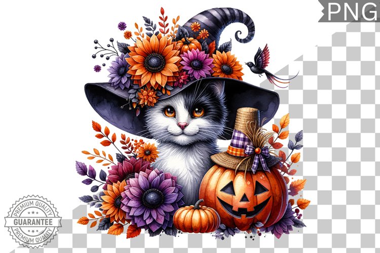 Halloween Cat Clipart Image 22