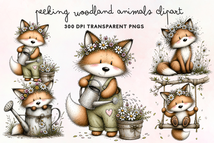 Woodland Animals Clipart
