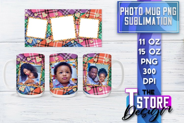Photo Mug Sublimation PNG Design | Photo 11 oz |15 oz Mug S