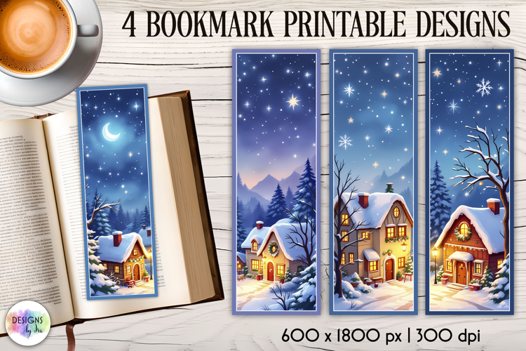 Christmas Bookmark Printables, Book Lover Quotes Bookmarks