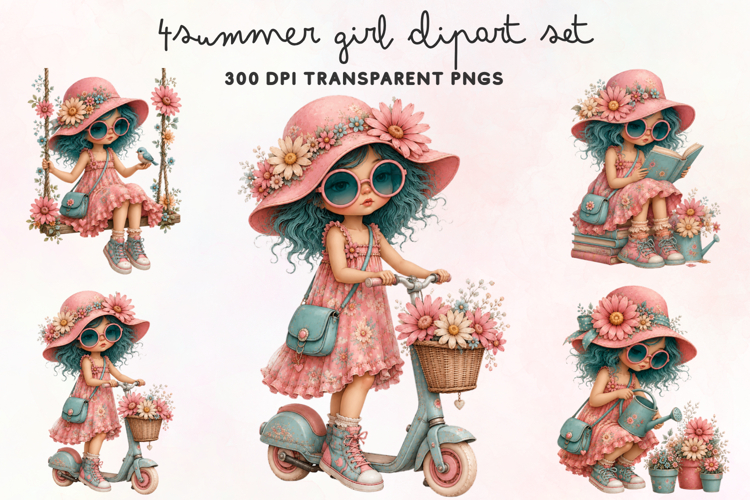 Summer Watercolor Clipart Image 19