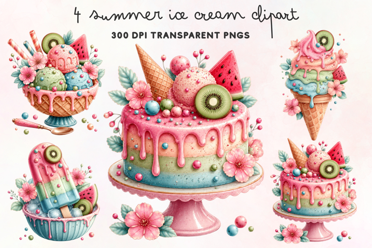 Cute Ice Clipart Image 3